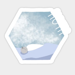 ice planet Sticker